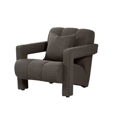 بيكستون - أريكة قماشية بمقعد واحد - بني شوكو - مع ضمان مدة عامين
